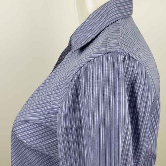 Fashion Bug Top size Small Purple Stripe - Picture 3 of 6